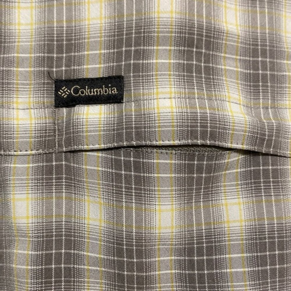 Columbia Omni-Shield Plaid Long Sleeve Shirt M - Picture 9 of 16